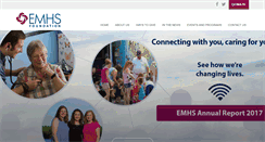 Desktop Screenshot of emhsfoundation.org